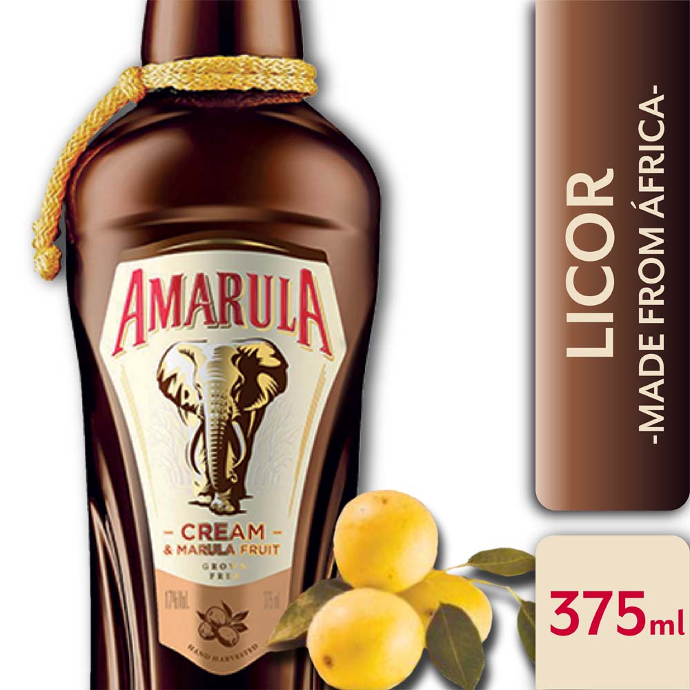 Licor de Amarula 37.5% 375cc
