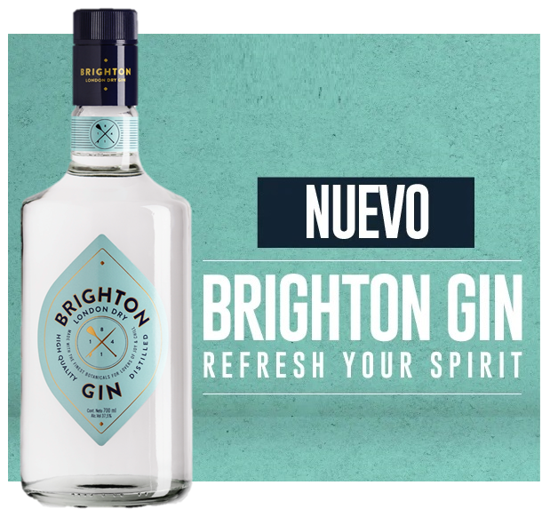 London Dry Gin Brighton 37.5º 700cc