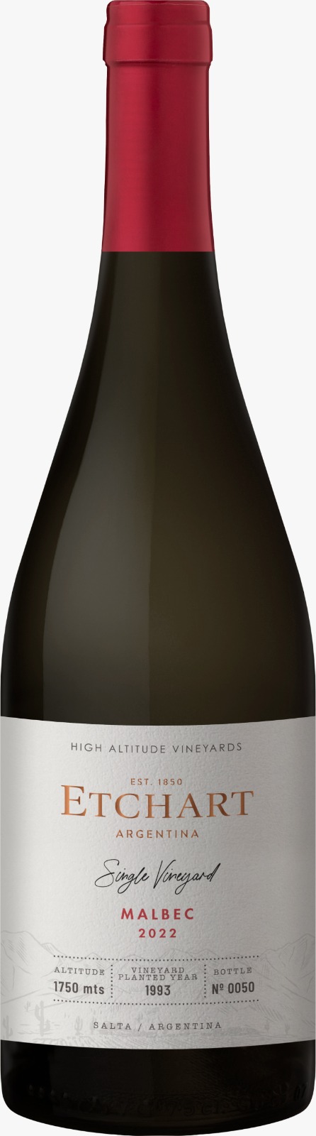 Etchart Single Vineyard Malbec 2022 750cc