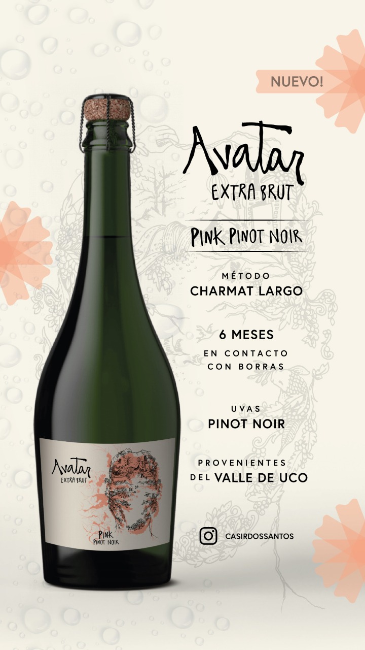 Promo x6 Avatar Extra Brut Rose 750cc