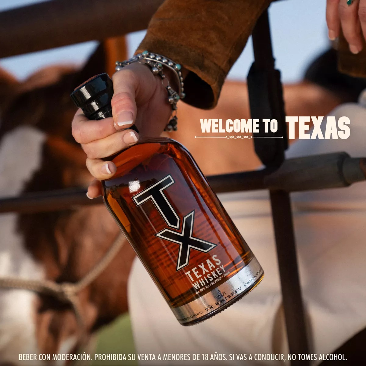 Whiskey TX Bourbon 40° 700cc