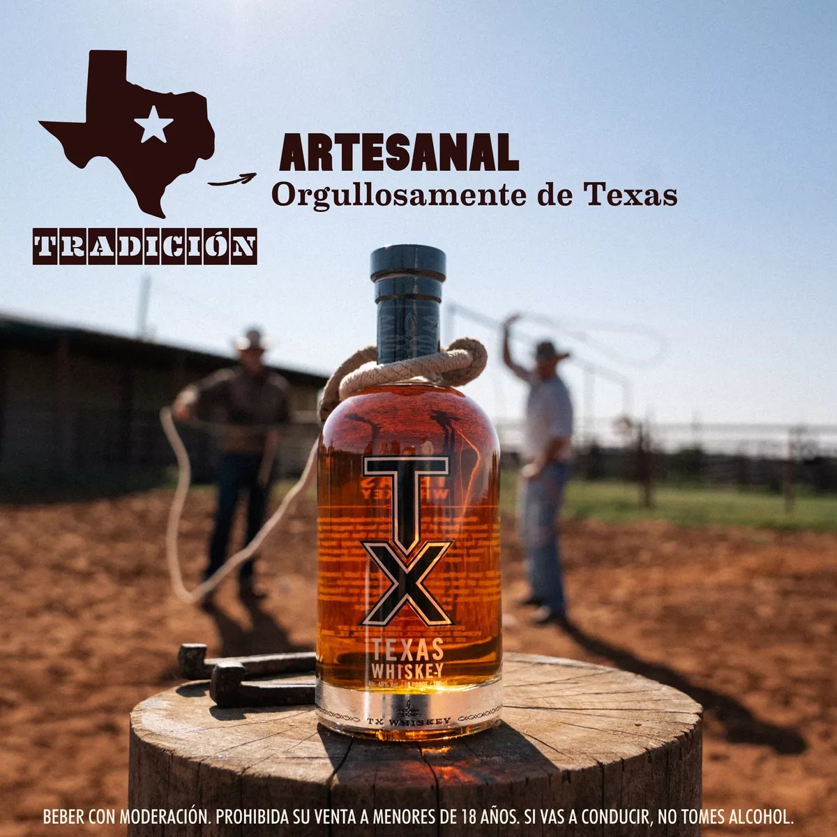 Whiskey TX Bourbon 40° 700cc