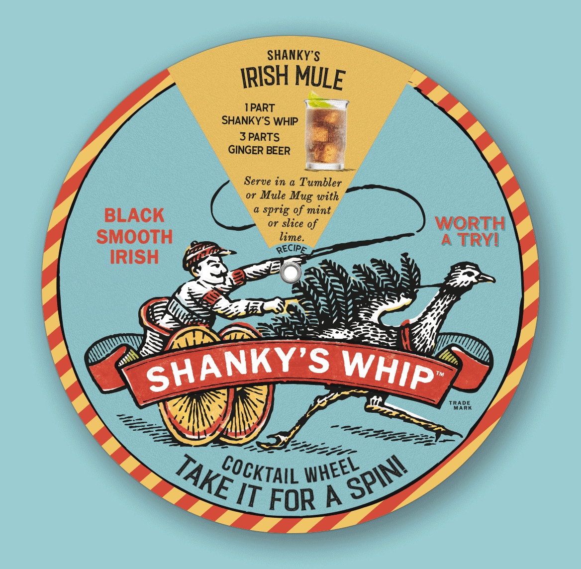 Licor de Whiskey Irlandes Shankys Whip 33° 700cc