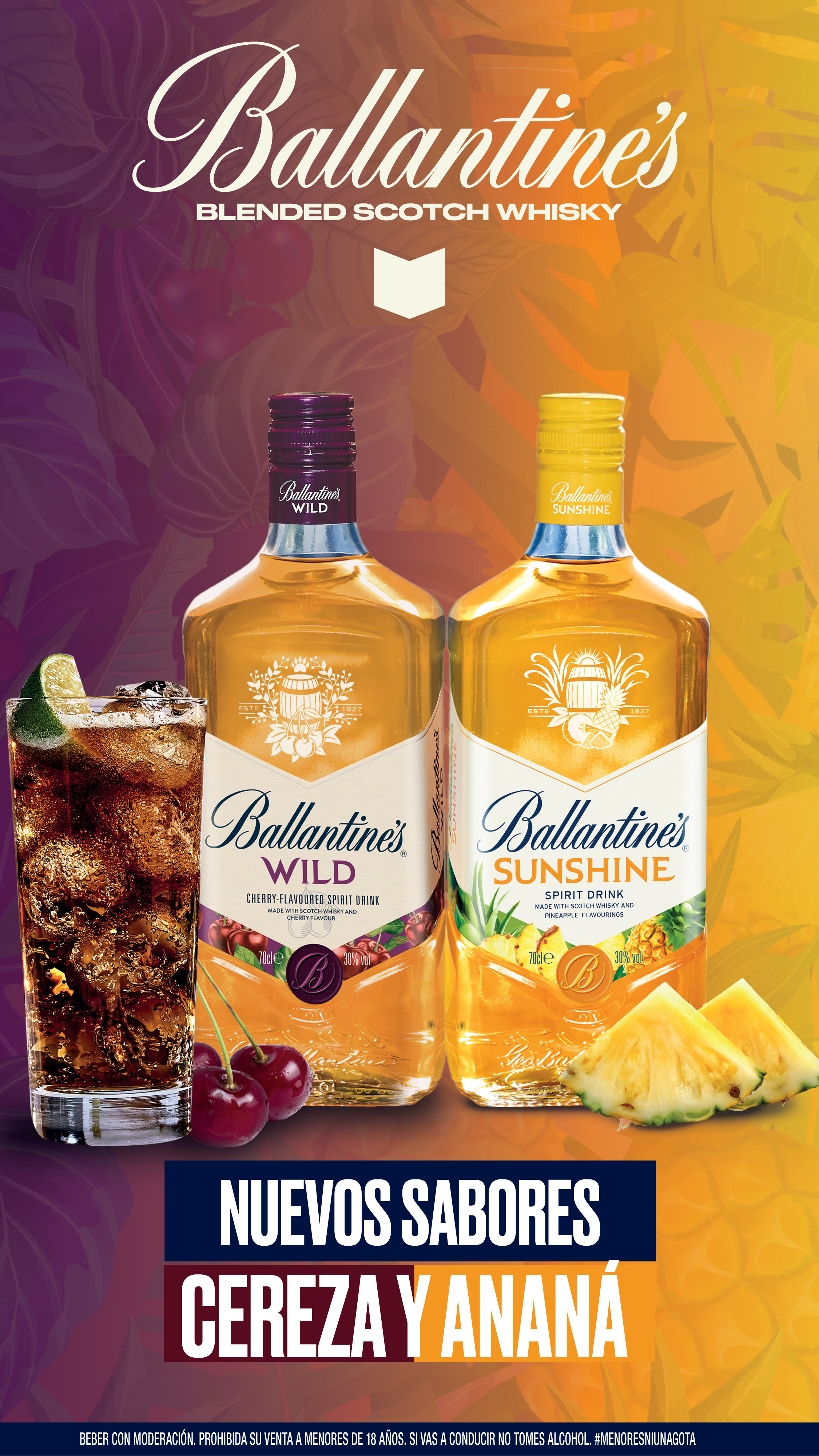 Ballantines Sunshine 30° 700cc