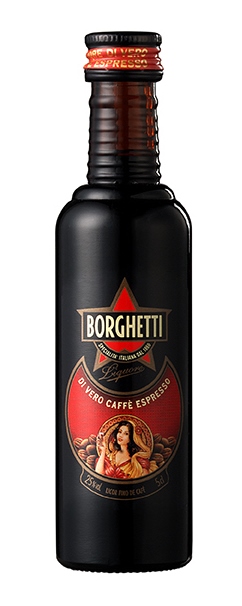 Licor de Café Borghetti 25º 50cc (MINIATURA VIDRIO)