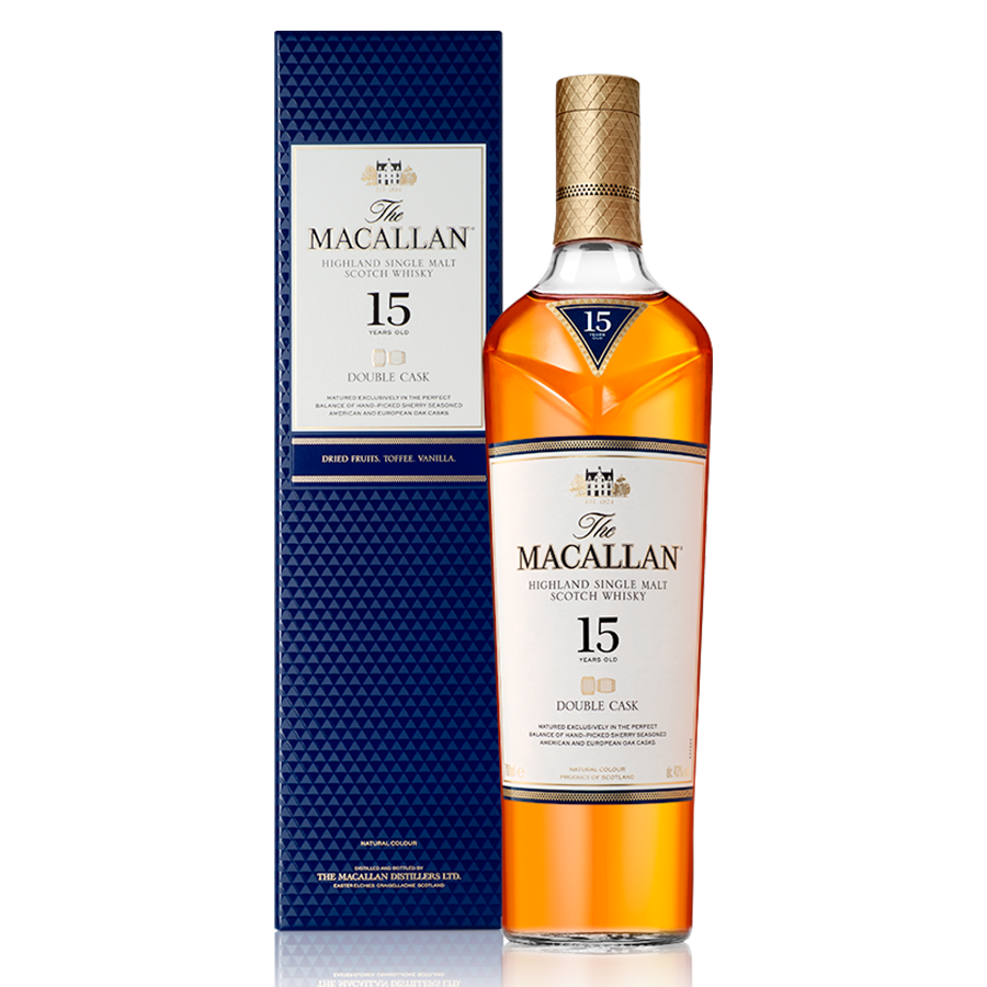 Whisky The Macallan Double Cask 15 yo 43º 1x700cc