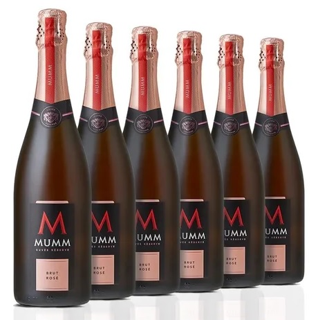 Promo 5+1 Mumm Cuvee Brut Rose 750cc