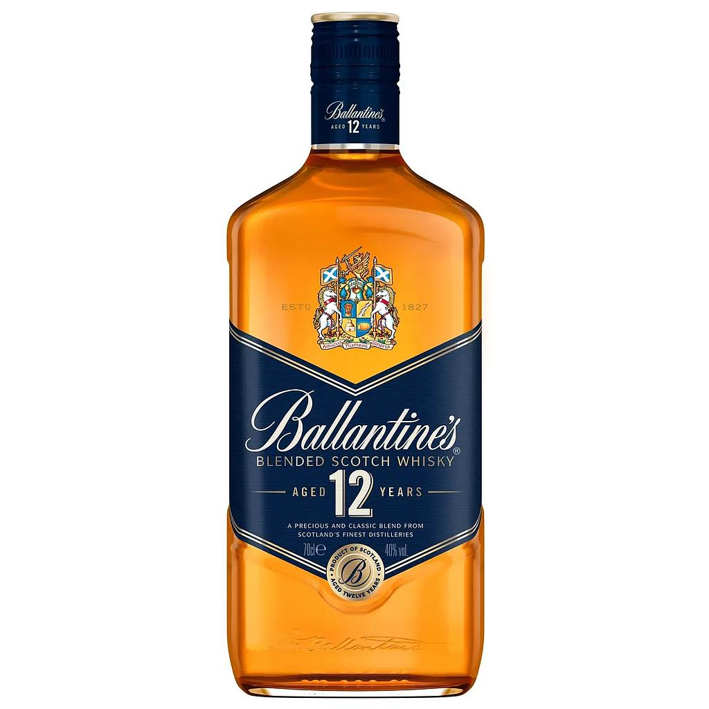 Whisky Ballantines 12 yo 40º 700cc (STOCK FINAL) (SIN ESTUCHE)