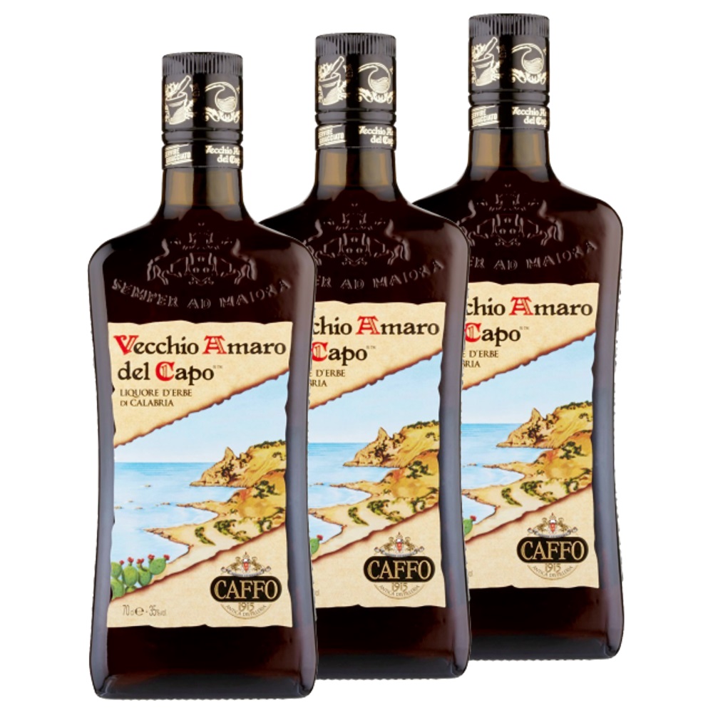 Promo x3 Vecchio Amaro del Capo 35º 700cc