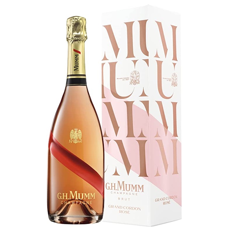 Champagne GH Mumm Grand Cordon Brut Rose 12º 750cc