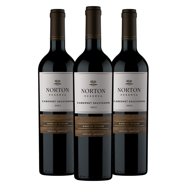 Promo x3 Norton Reserva Cabernet Sauvignon 750cc