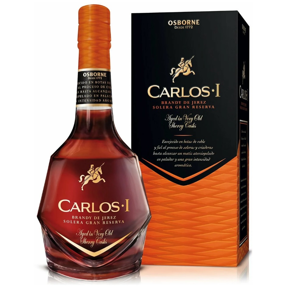 Brandy de Jerez Carlos I 40º 700cc