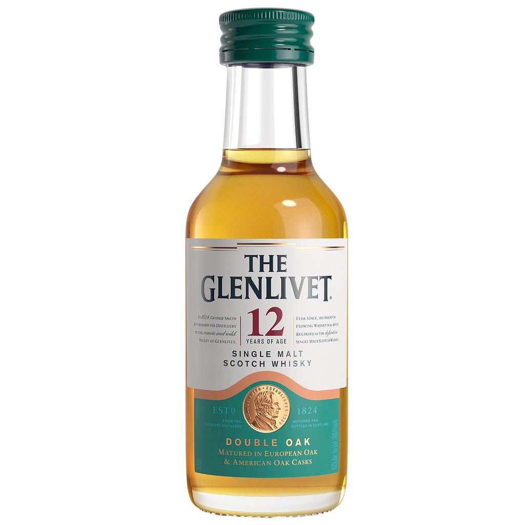 The Glenlivet 12 yo 50cc (Miniatura Vidrio)