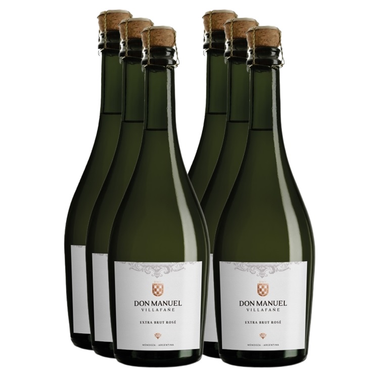Promo 5+1 DM Villafañe Rose Extra Brut 750cc