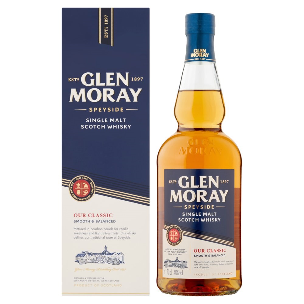 Whisky Glen Moray Classic 40º 1x700cc