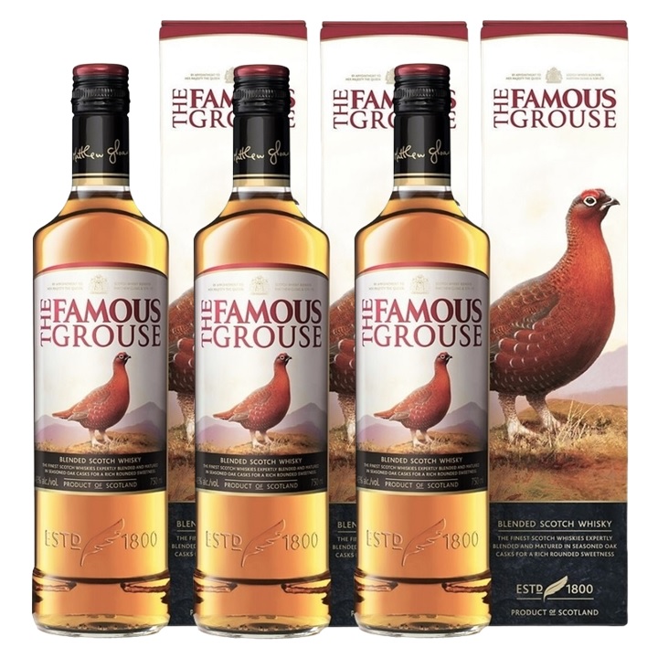 Promo x3 The Famous Grouse Estuche 1x700cc 20% Off