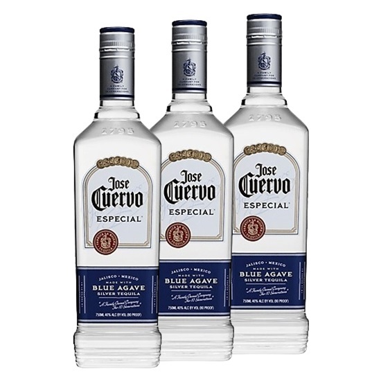 Promo x3 Tequila Cuervo Silver 750cc 10% Off