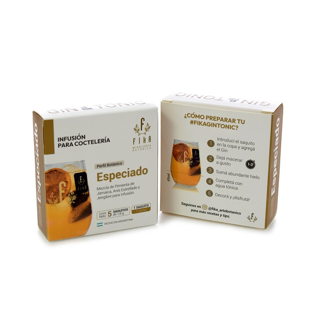 Fika Infusion para Cocteleria Especiado 1x5u