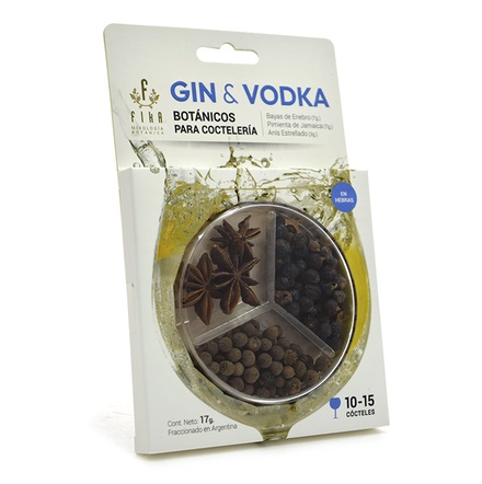 Fika Mix Botanico Gin &amp; Vodka (Enebro-Jamaica-Anis)