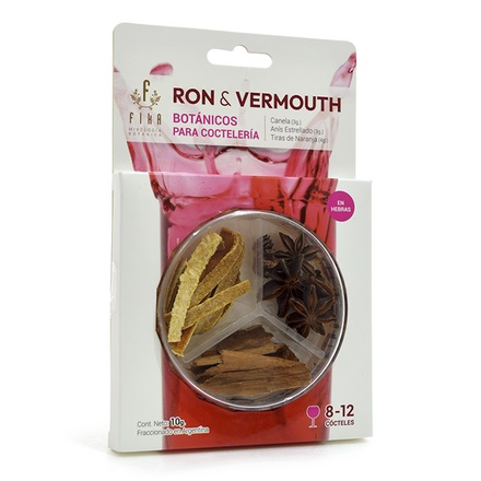 Mix Botanico Ron &amp; Vermouth (Canela-Anis-Naranja)