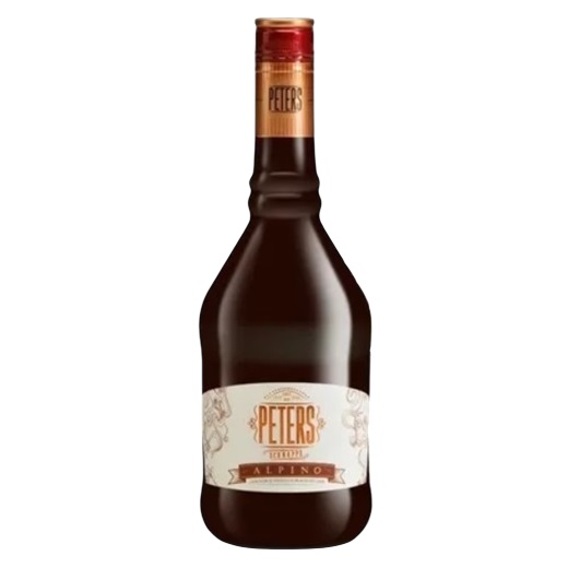 Licor Chocolate Alpino Peters Schnapps 17° 700cc