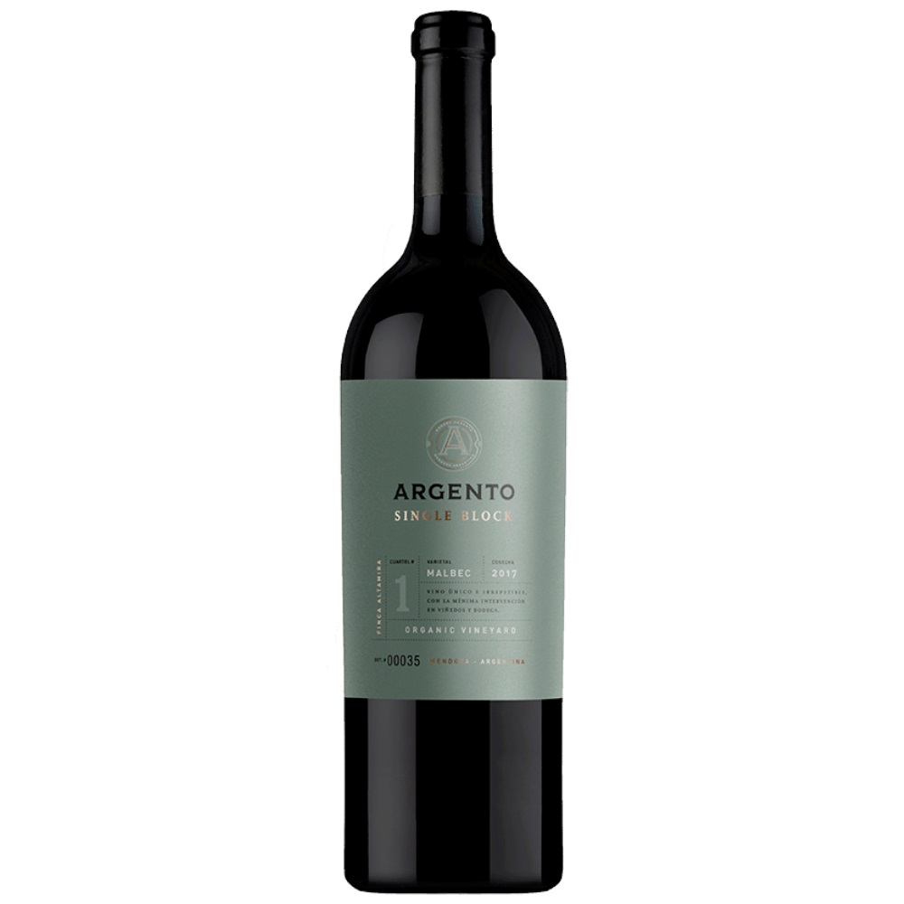 Argento Single Block Organico Malbec Magnum 1x1500cc
