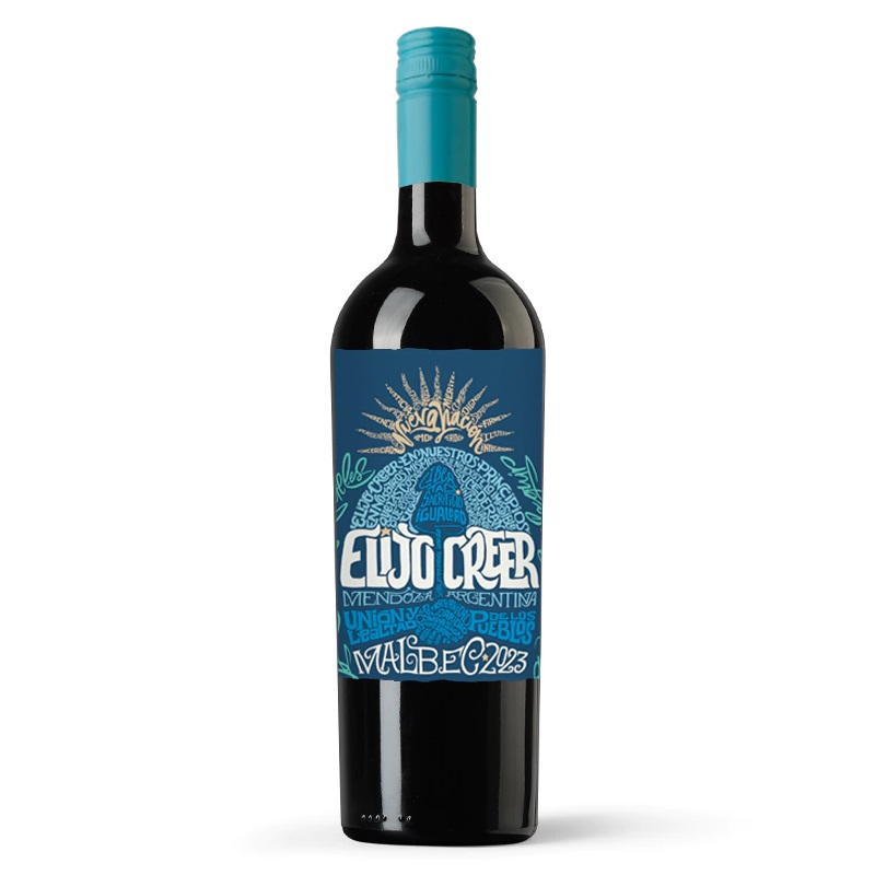 Elijo Creer Malbec 100% 750cc