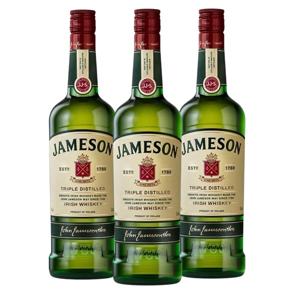 Promo x3 Whiskey Jameson 40º 700cc