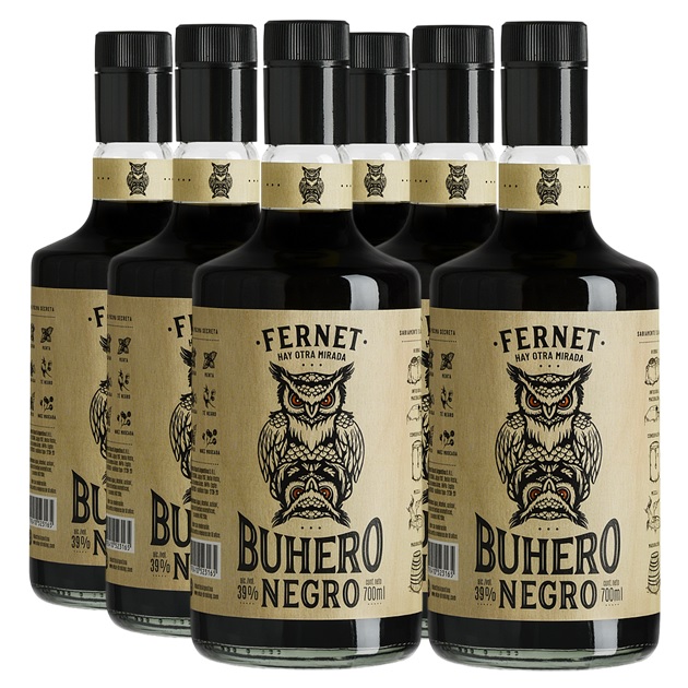 Promo x6 Fernet Buhero Negro 700cc 30% Off