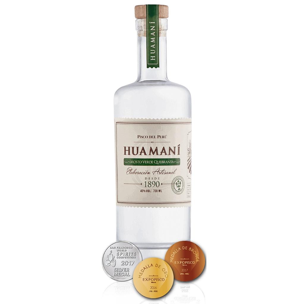 Pisco Huamani Mosto Verde Quebranta 42° 700cc