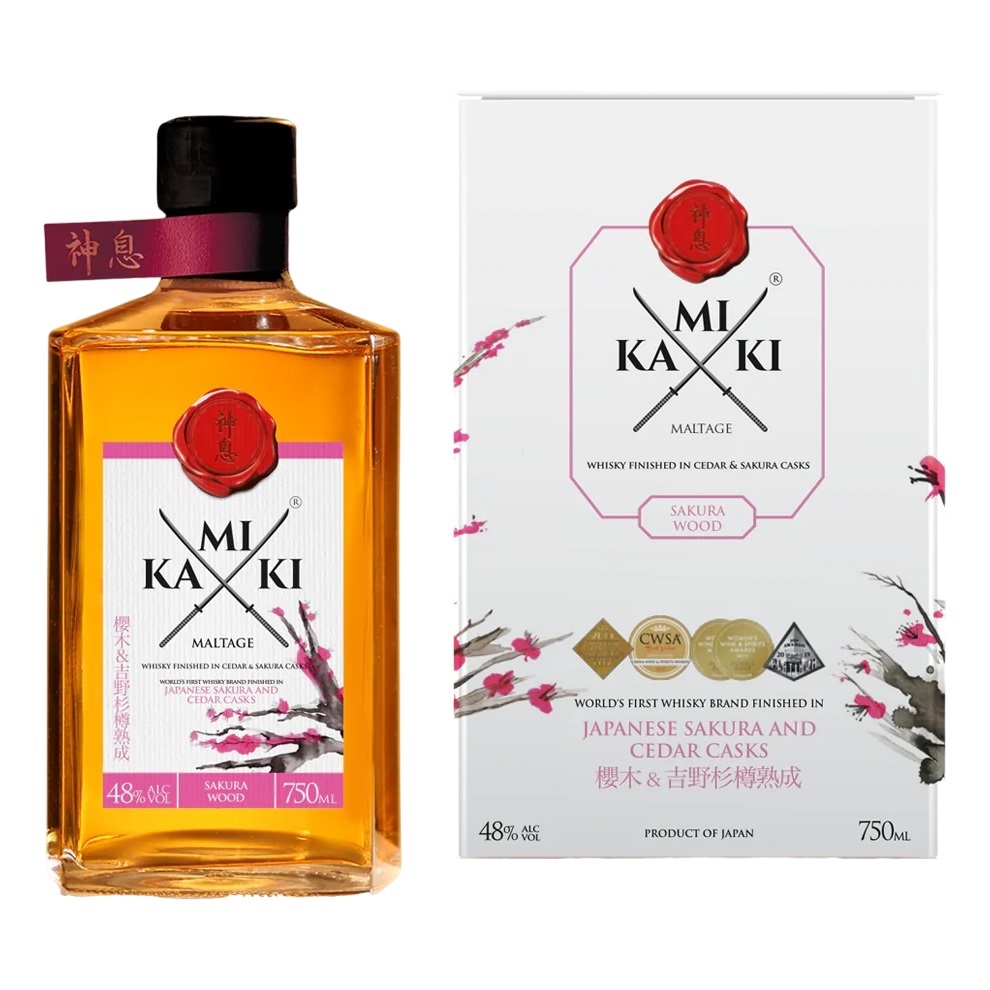 Whisky Kamiki Sakura 40° 750cc