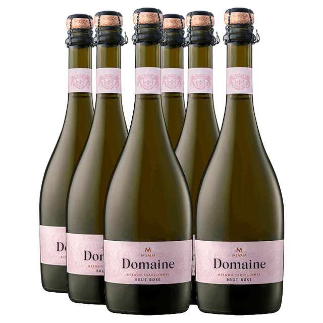 Promo 5+1 Domaine Brut Rose 750cc