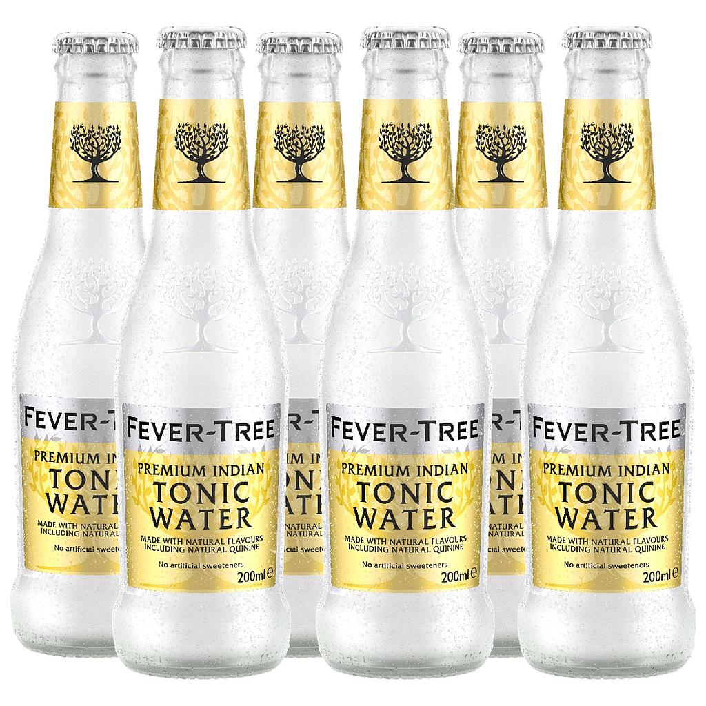 Promo x6 Fever Tree Tonic Water 200cc (VENCE: 9/2026)