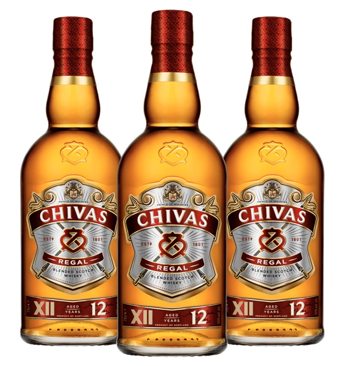 Promo x3 Whisky Chivas 12 yo 700cc