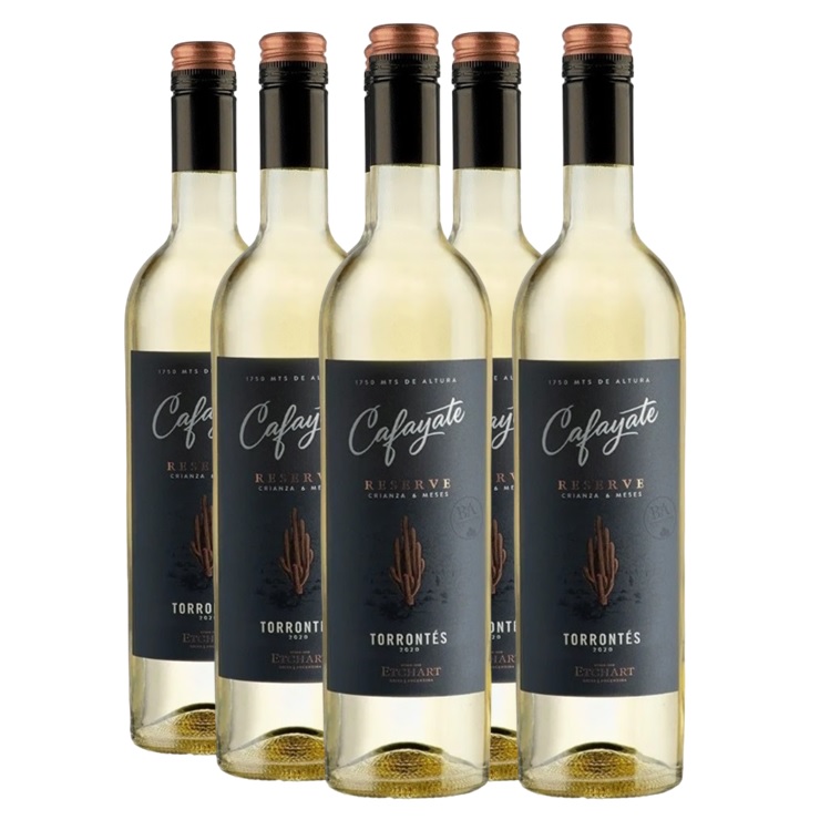 Promo 5+1 Cafayate Reserva Torrontes 750cc