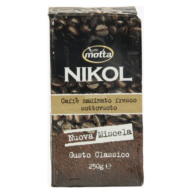 Caffe Motta Nikol Classico 250g 100% Arabica (Vto: 7/26)
