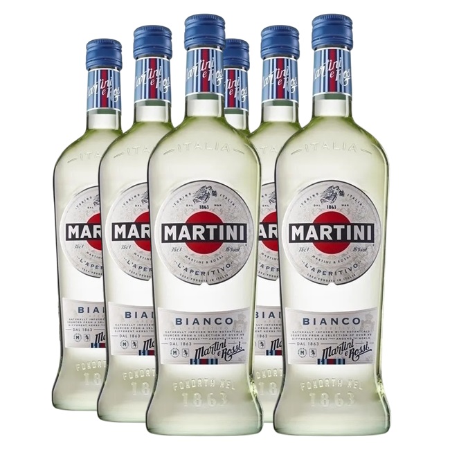 Promo 5+1 Vermouth Martini Bianco 1000cc