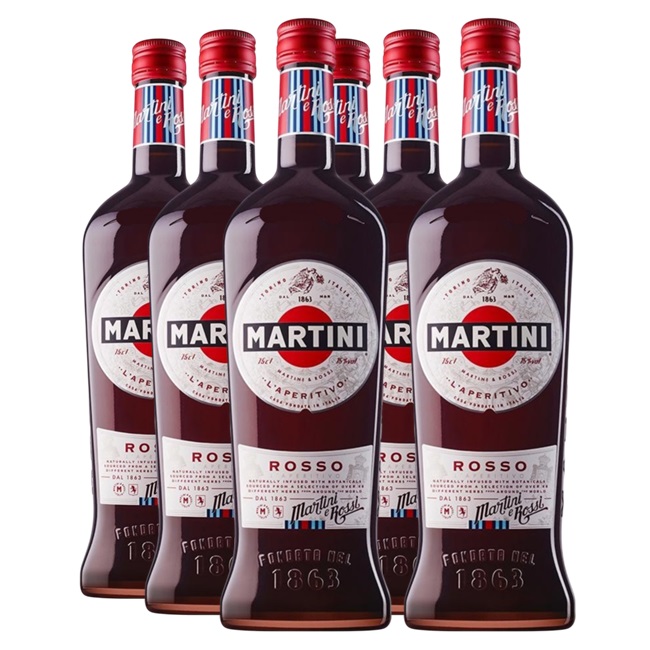 Promo 5+1 Vermouth Martini Rosso 1000cc