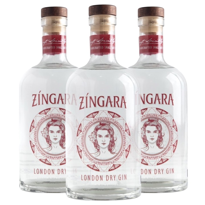 Promo x3 Zingara Dry Gin 750cc 16.66% Off