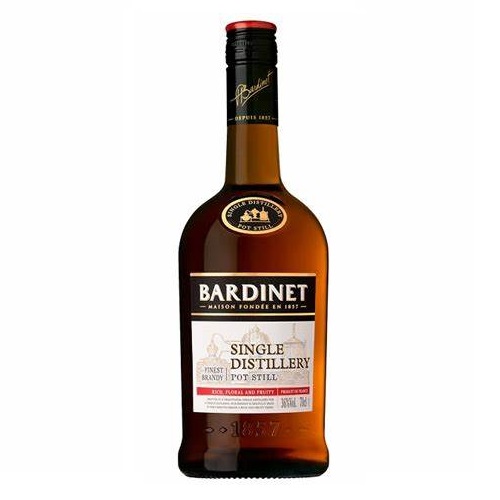 Brandy Bardinet Single Distillery 36º 700cc