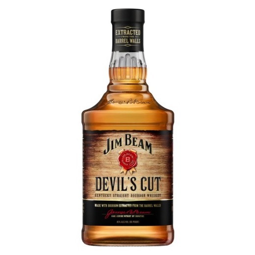 Whiskey Jim Beam Devils Cut 45° 750cc