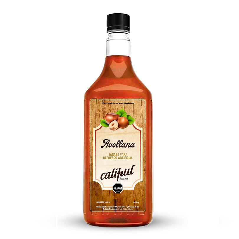 Jarabe de Avellana Calipul 1000cc (Vto: 1/2027)