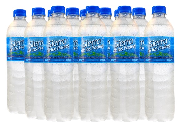 Agua Mineral Sierra de Los Padres  Pack 12x600ml