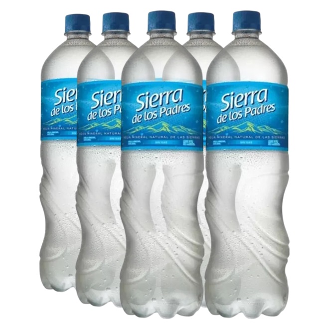 Agua Mineral Sierra de Los Padres  Pack 6x2 lts