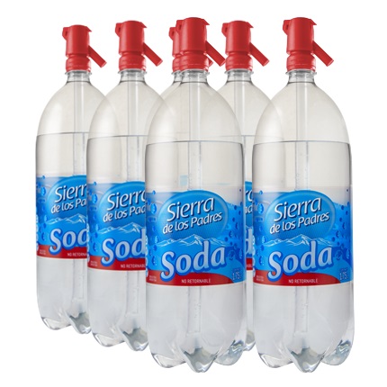 Soda Sierra de Los Padres SIFON Pack 6x1.75 lts