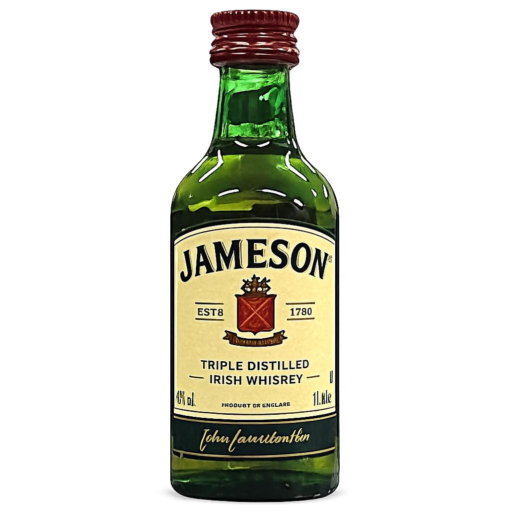 Whiskey Jameson 50cc (MINIATURA VIDRIO)
