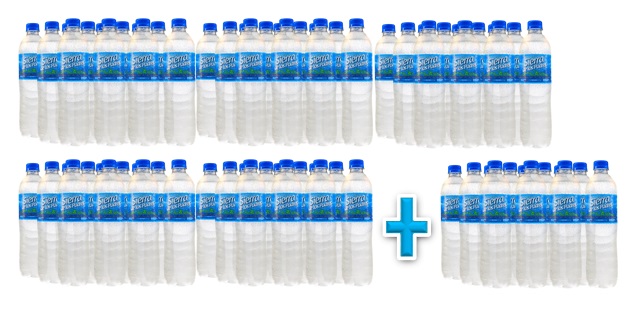 Promo 5+1 Agua Mineral Sierra de Los Padres  Pack 12x600ml