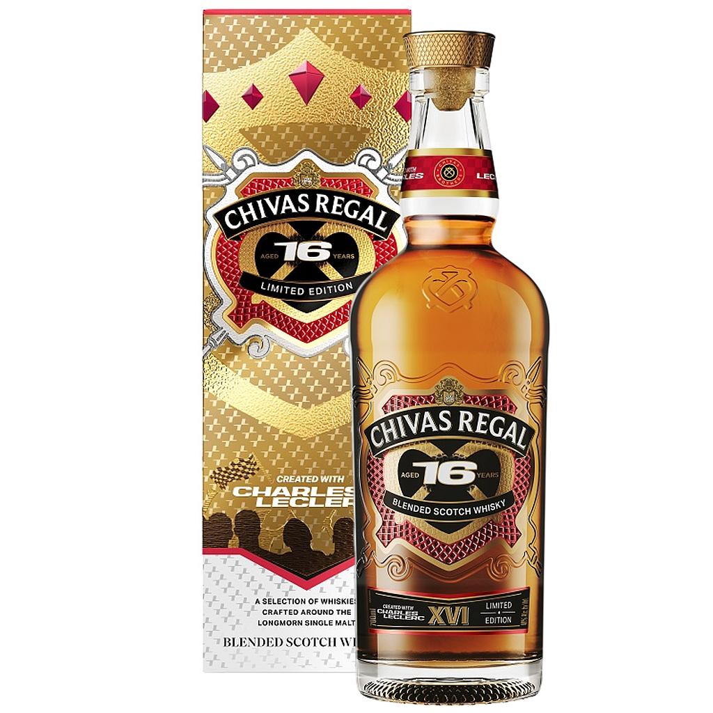 Whisky Chivas Regal 16yo 40° Charles Leclerc Estuche 1x700cc
