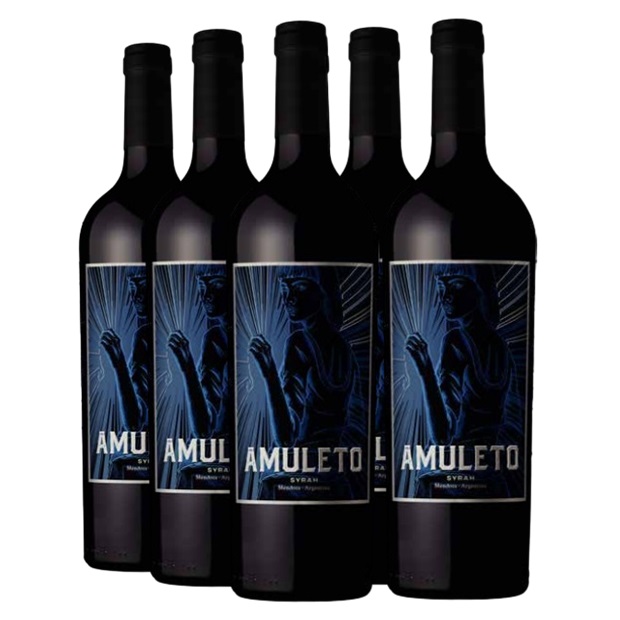 Promo 5+1 Amuleto Syrah 750cc