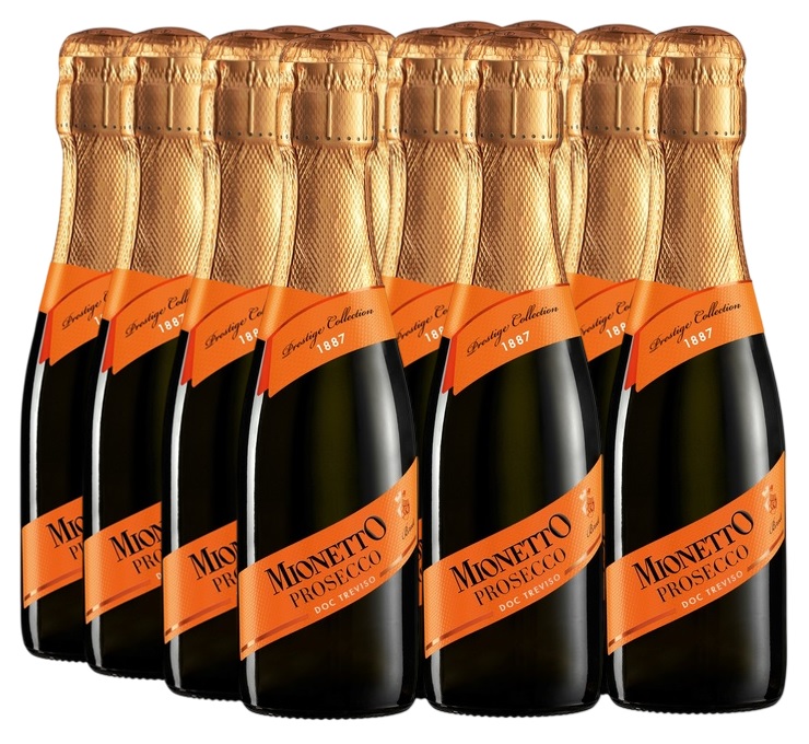 Promo x12 Mionetto Prosecco DOC Treviso Brut 200cc (MINI)